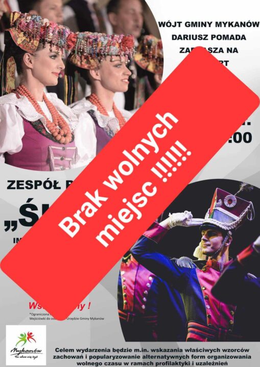 Miniaturka artykułu Brak wejściówek na koncert Zespołu Śląsk!